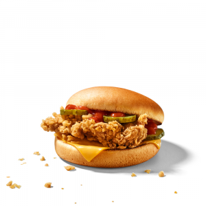 Crispy Chicken Cheese Burger